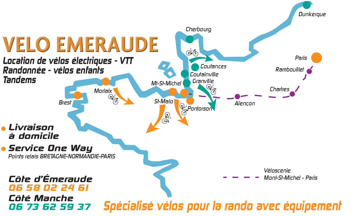 velo emeraude location velo sanit-malo